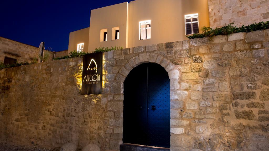 Allegory Boutique Hotel Rhodes City Exterior foto